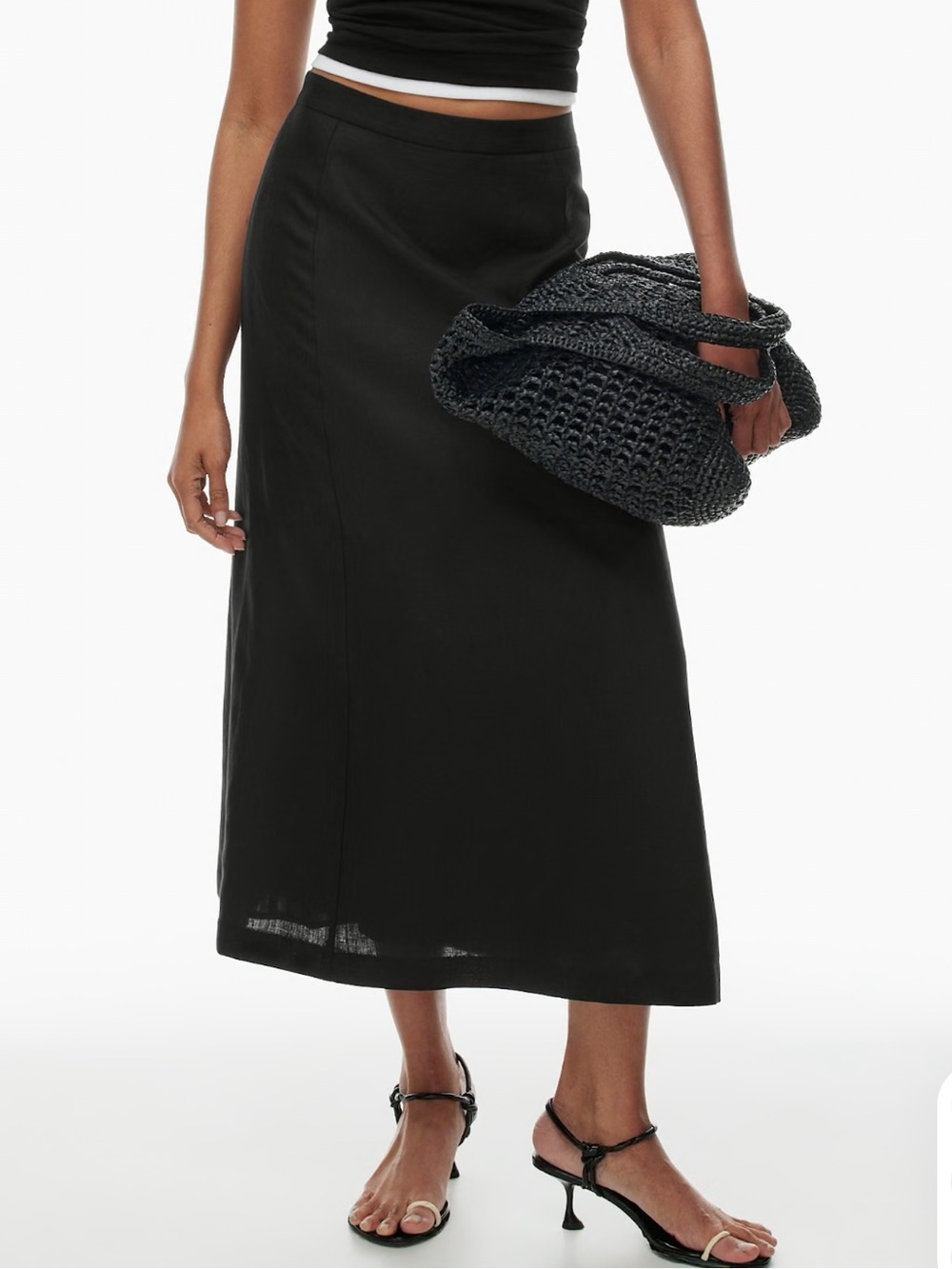 Aritzia Crawford Linen Skirt